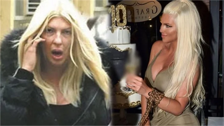 Jelena Karleusa'nın makyajsız hali şoke etti!