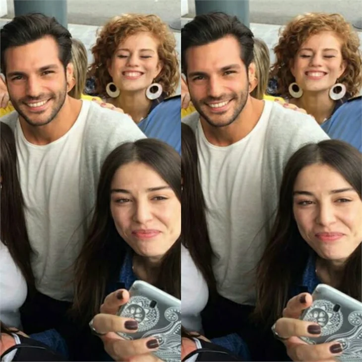 İtalya'da Serkan Çayoğlu ve Özge Gürel izdihamı
