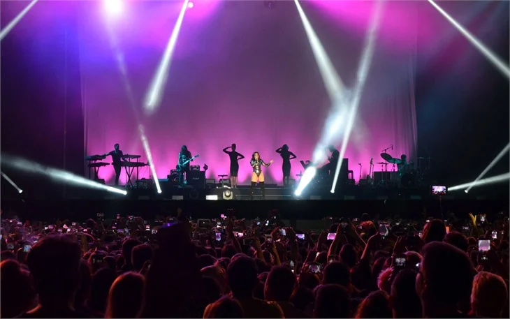 Demi Lovato, Antalya'yı salladı!