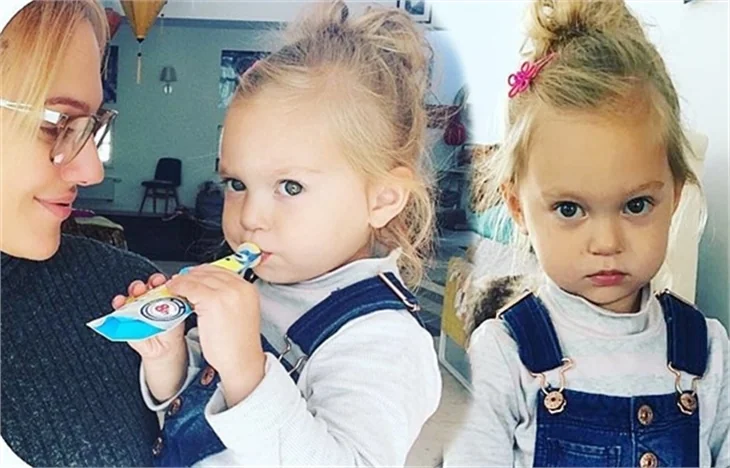 İşte Meryem Uzerli ve kızı Lara...