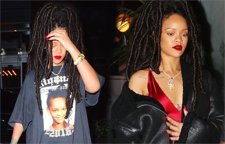 Rihanna'nın yeni saçları!