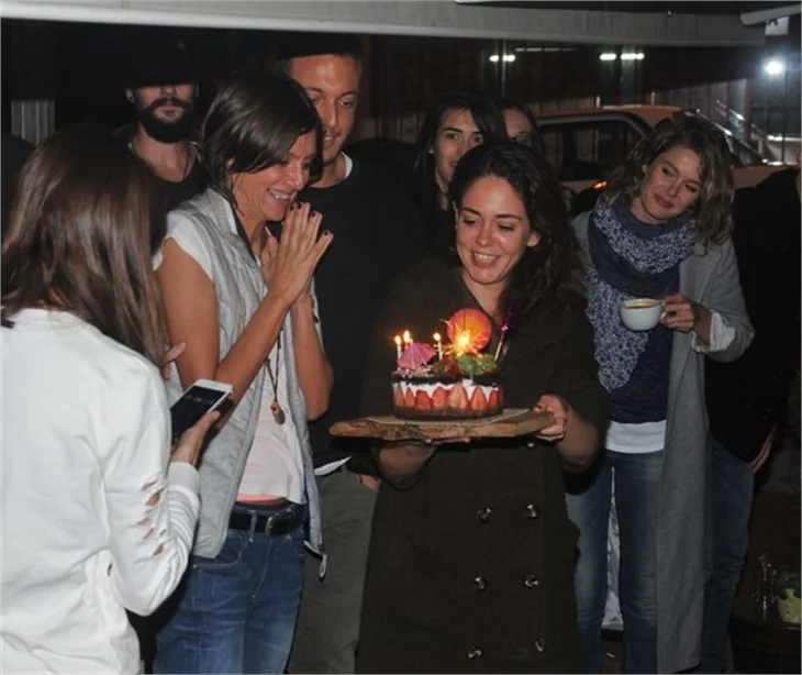 Doğum gününde buluştular!