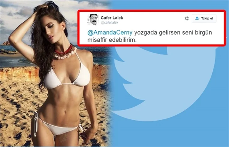 Snapchat yıldızı Amanda Cerny'den Yozgatlı dayıya cevap geldi, Twitter yıkıldı!