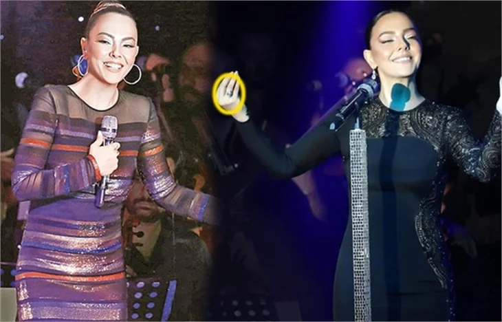 Ebru Gündeş tektaşını çıkarttı!