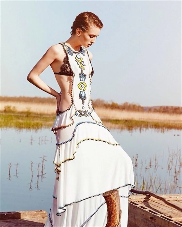 Yasemin Allen Maldivler'de tatilde