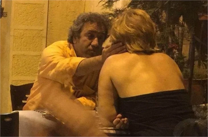 Zuhal Olcay ve Mazlum Çimen, Antalya'da fena yakalandı!