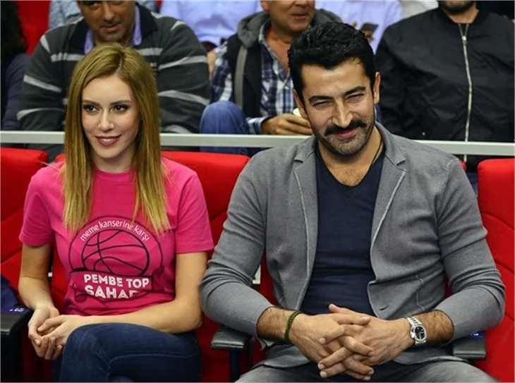 Maçı değil, Sinem Kobal'ı izlediler...