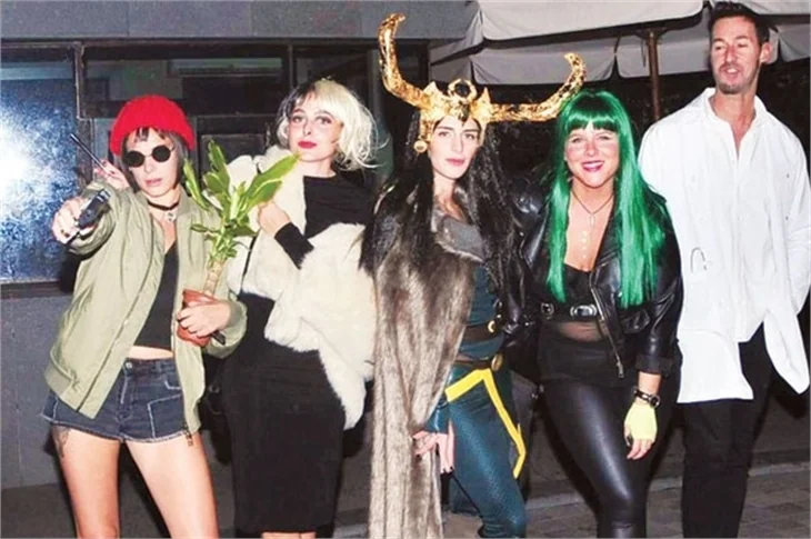 İstanbul'da Halloween 'Cadılar Bayramı'