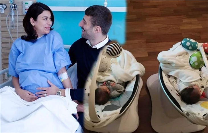 İşte Ebru Şancı'nın ikizleri!