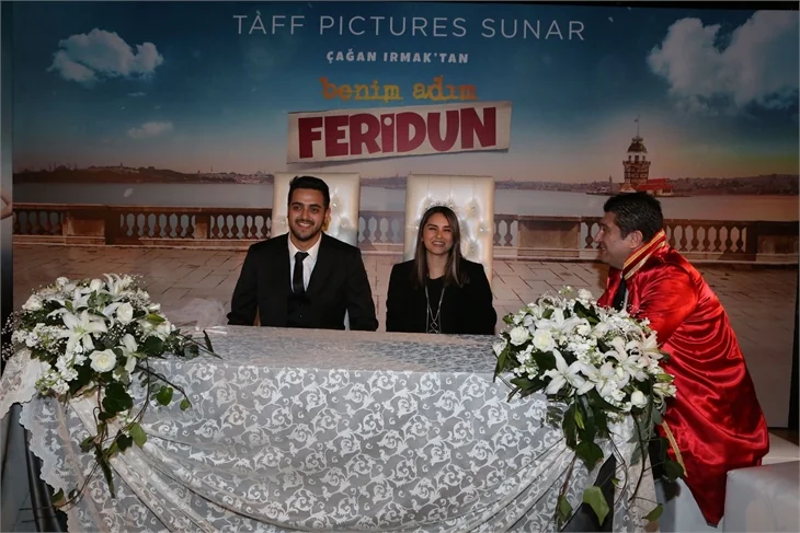 'Benim Adım Feridun'a düğün gibi gala!