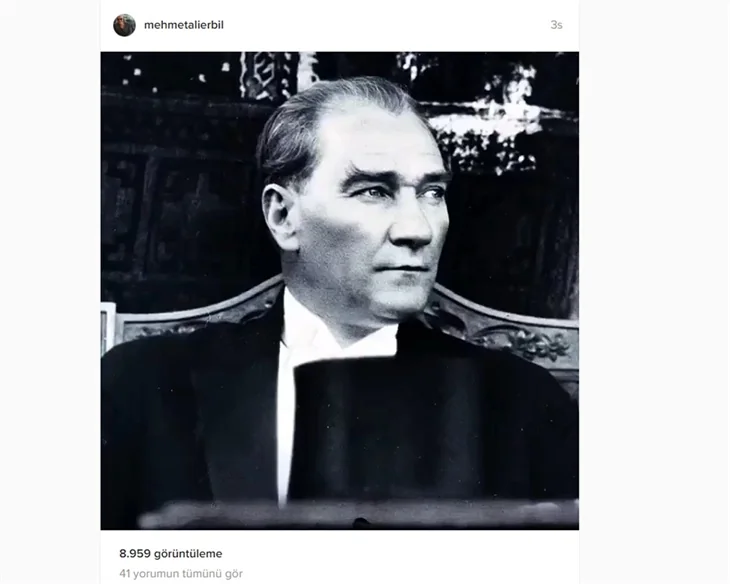 Ünlüler 10 Kasım'da Atatürk'ü saygı ve özlemle andı!