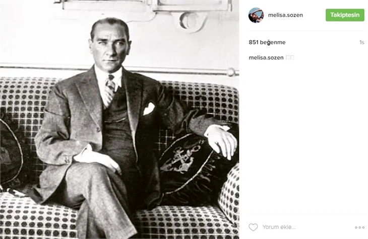 Ünlüler 10 Kasım'da Atatürk'ü saygı ve özlemle andı!