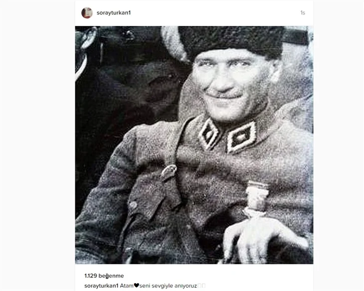 Ünlüler 10 Kasım'da Atatürk'ü saygı ve özlemle andı!
