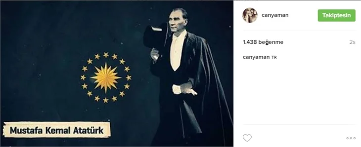 Ünlüler 10 Kasım'da Atatürk'ü saygı ve özlemle andı!