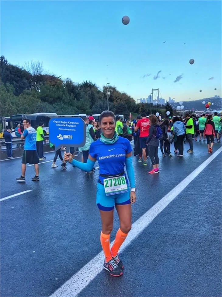 Ünlüler 38. İstanbul Maratonu'nda..