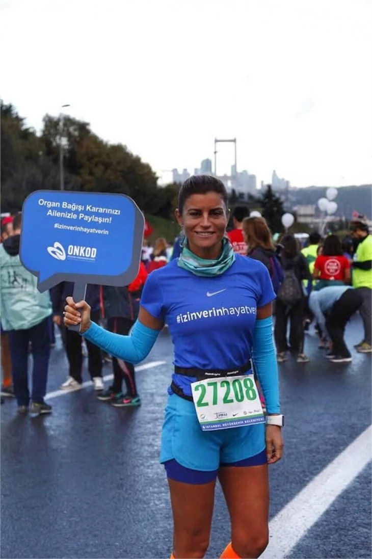 Ünlüler 38. İstanbul Maratonu'nda..