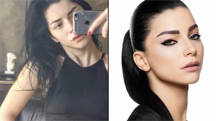 Ünlülerden makyajsız selfie'ler