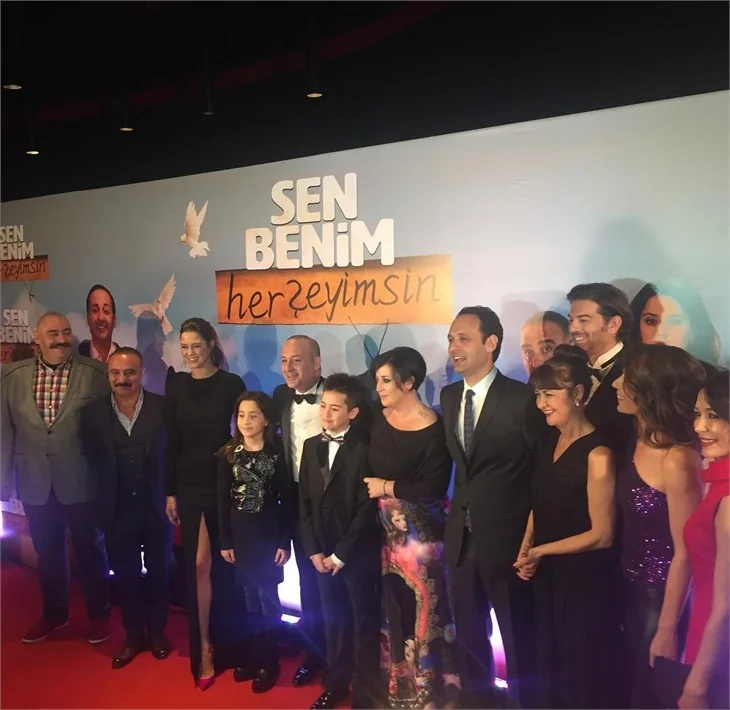 "Sen Benim Her Şeyimsin" filminin galası yapıldı!