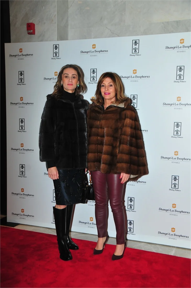 Shangri - La Bosphorus'da ünlüleri buluşturan davet!