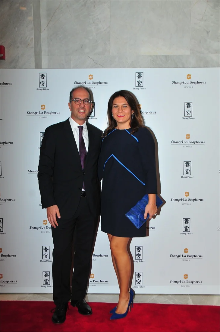 Shangri - La Bosphorus'da ünlüleri buluşturan davet!