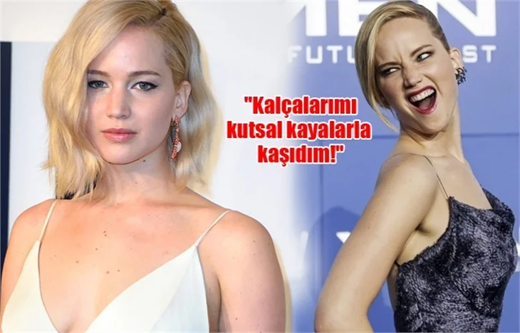 Jennifer Lawrence poposuyla dağ devirdi