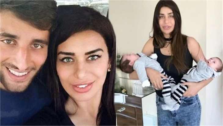 Ebru Şancı'nın ikizleri!