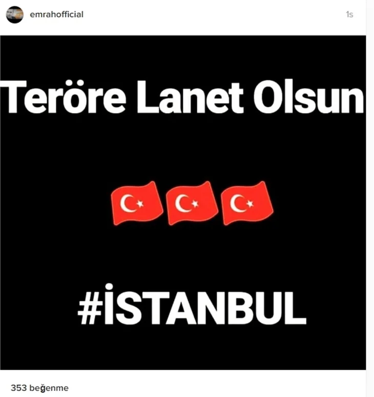 Teröre lanet okudular!