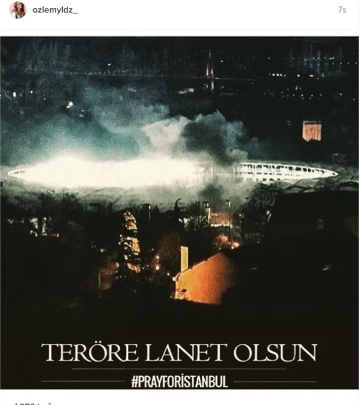 Teröre lanet okudular!