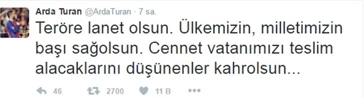 Teröre lanet okudular!