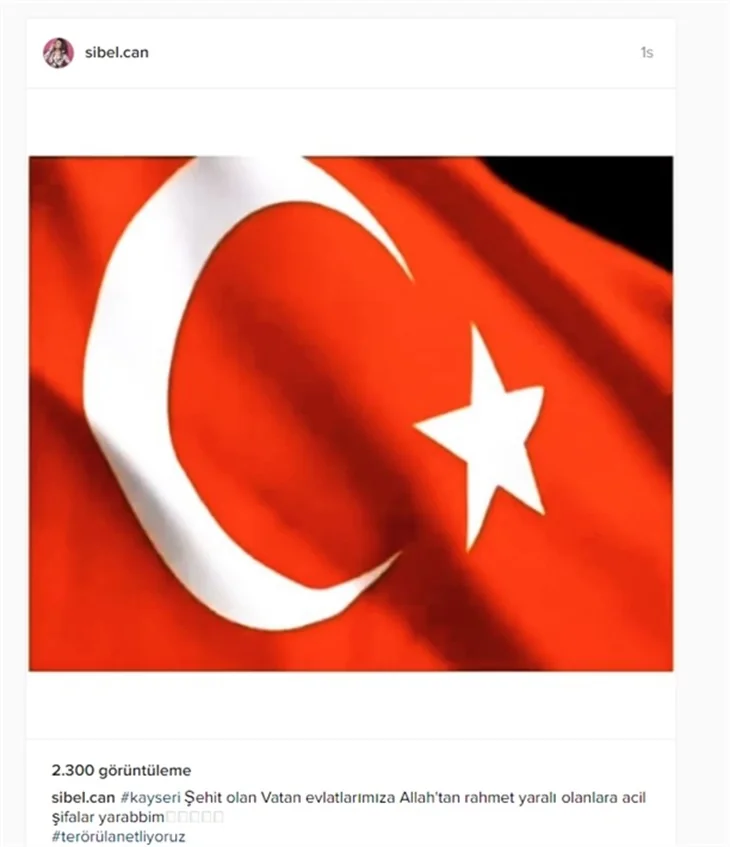 Kayseri'deki patlama ünlüleri isyan ettirdi