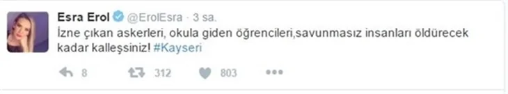 Kayseri'deki patlama ünlüleri isyan ettirdi
