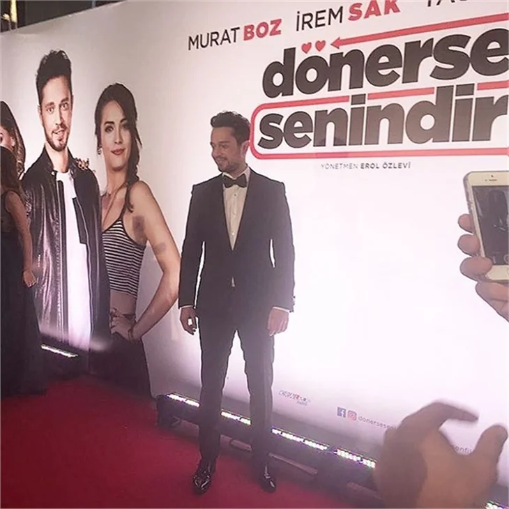 "Dönerse Senindir" filminin galasına ünlü akını
