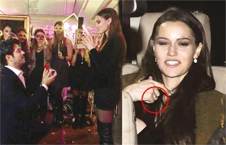 Burak Özçivit, Fahriye Evcen'e evlenme teklif etti