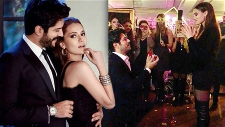 Burak Özçivit, Fahriye Evcen'e evlenme teklif etti