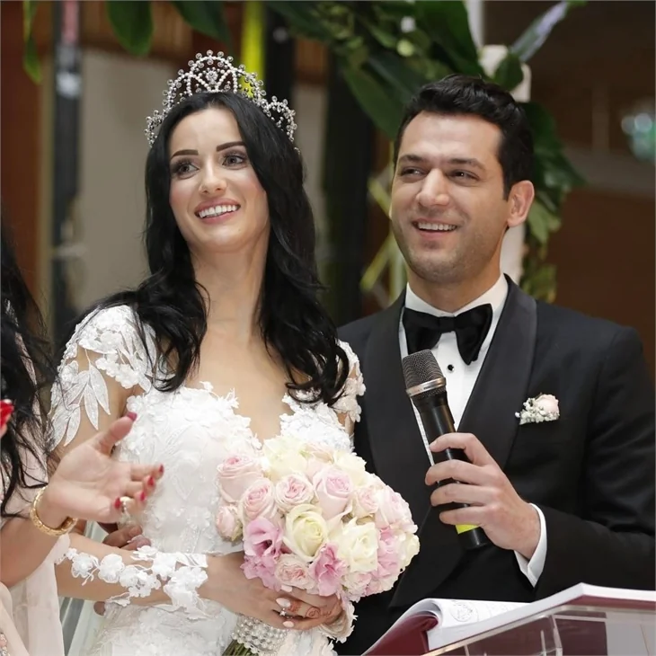 Murat Yıldırım ile Imane Elbani evlendi!