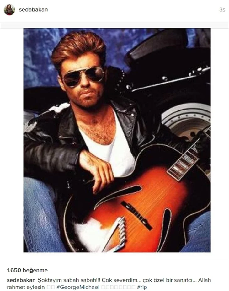 Ünlülerin George Michael'a vedası!
