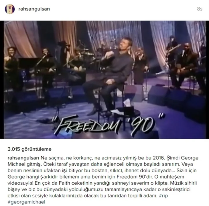 Ünlülerin George Michael'a vedası!