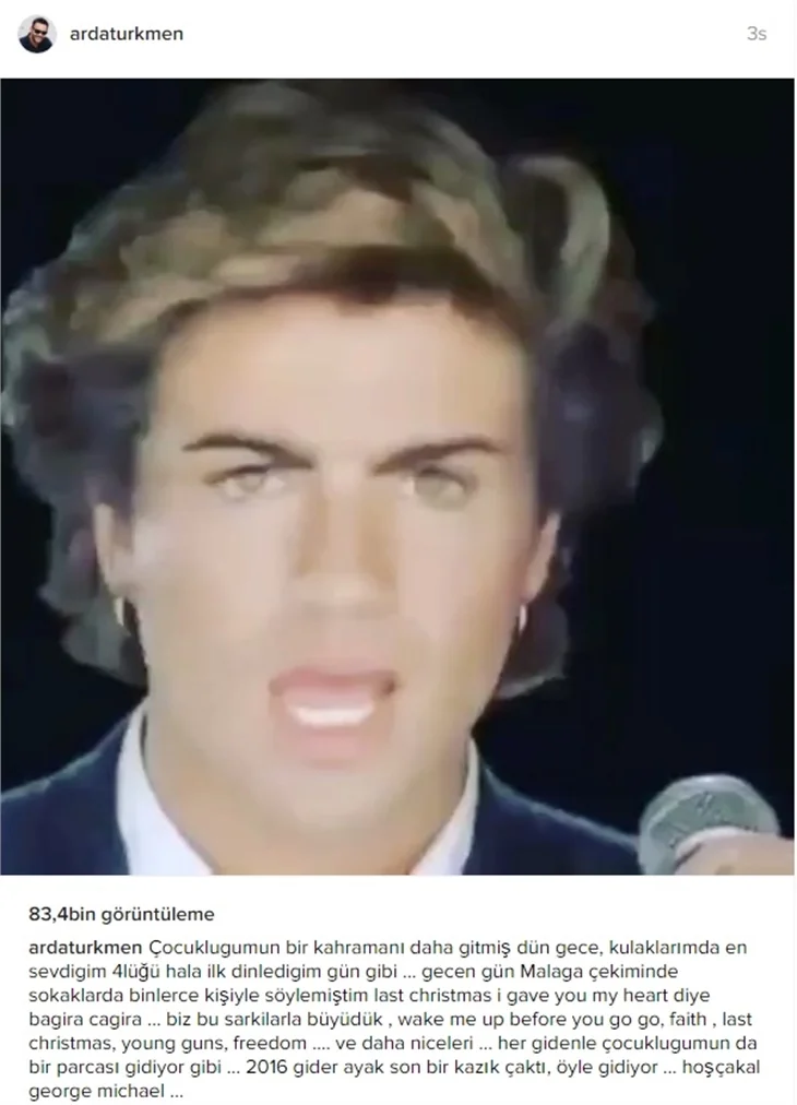 Ünlülerin George Michael'a vedası!