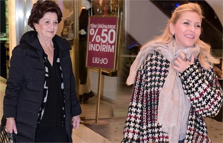 Berna Tokar ve Arzu Sabancı yılbaşı için...