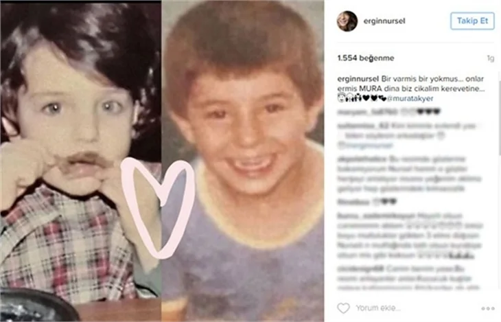 Nursel Ergin'den ilan-ı aşk pozu!