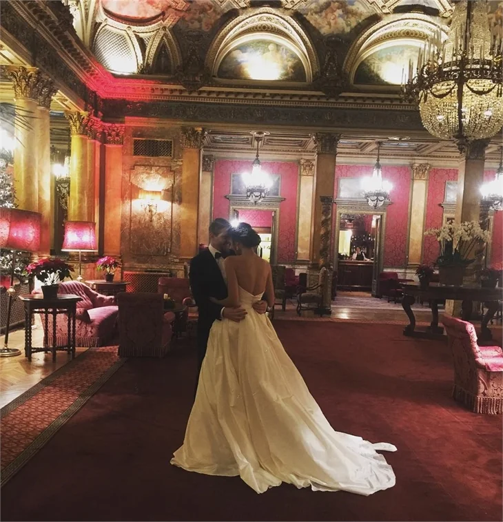 Caner Erkin ve Şükran Ovalı'nın düğün fotoğrafları