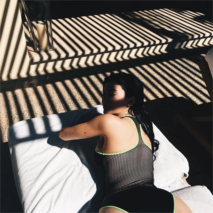 Kylie Jenner'ın tatili böyle olur