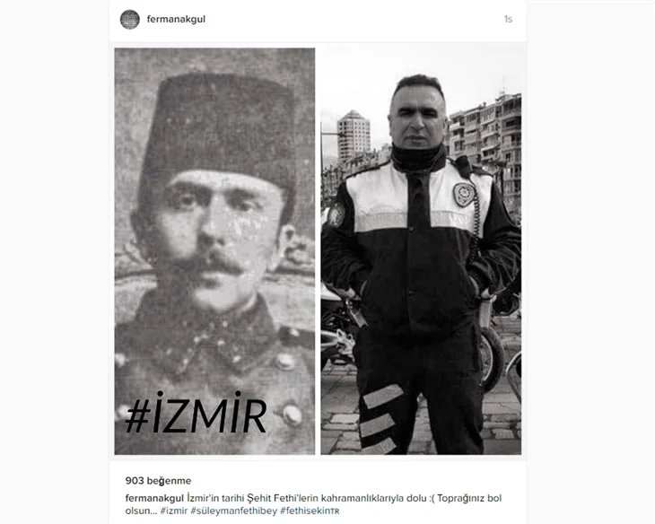 Ünlüler şehit polis Fethi Sekin'i unutmadı
