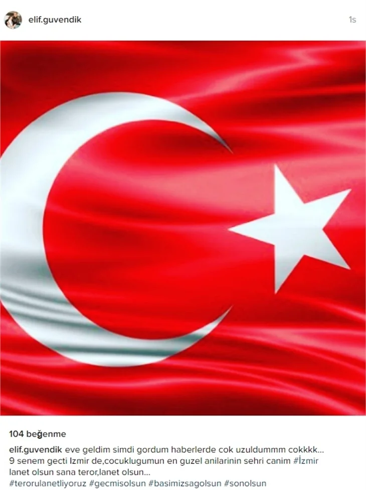 Ünlülerin İzmir paylaşımları..