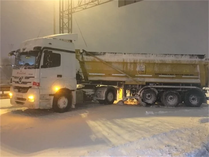 İstanbul'dan kar manzaraları!
