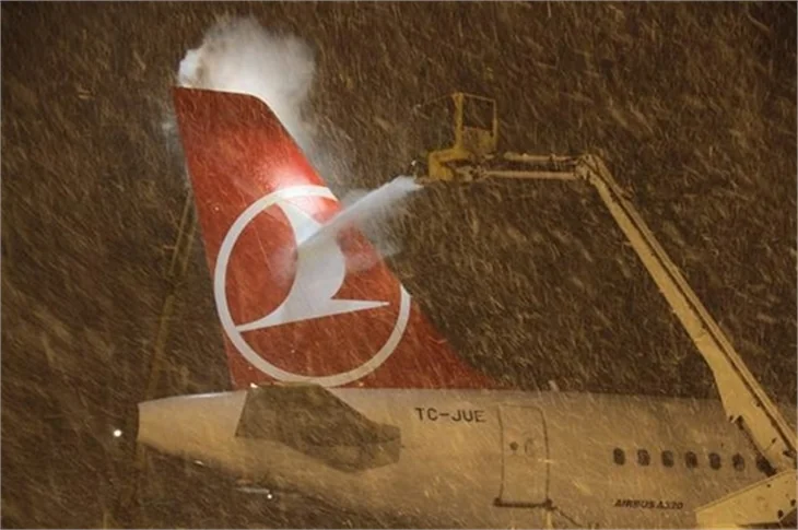 İstanbul'dan kar manzaraları!