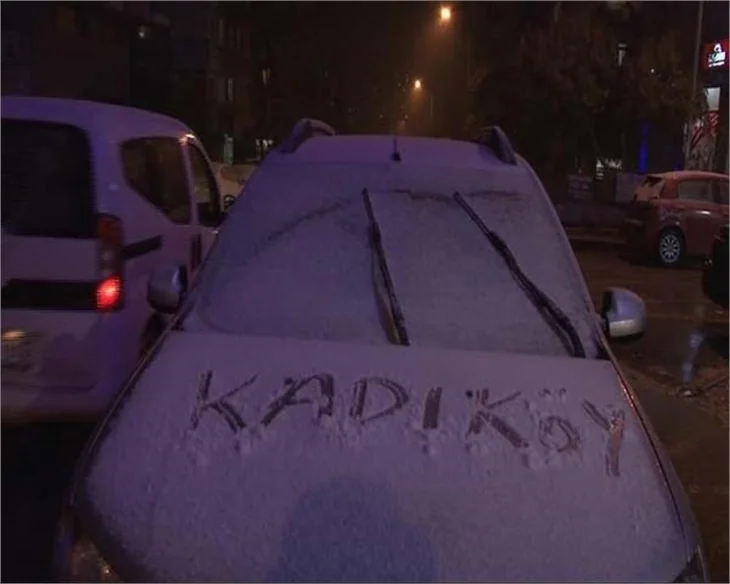 İstanbul'dan kar manzaraları!