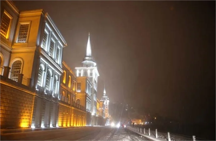 İstanbul'dan kar manzaraları!