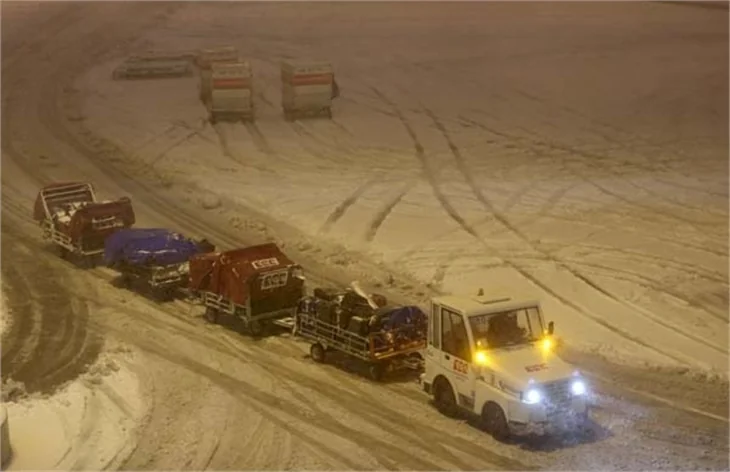İstanbul'dan kar manzaraları!