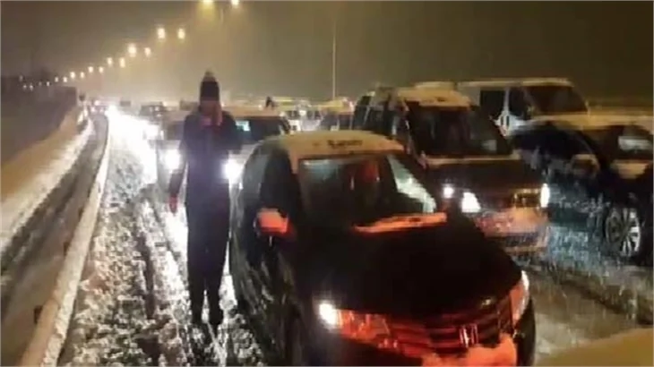İstanbul'dan kar manzaraları!
